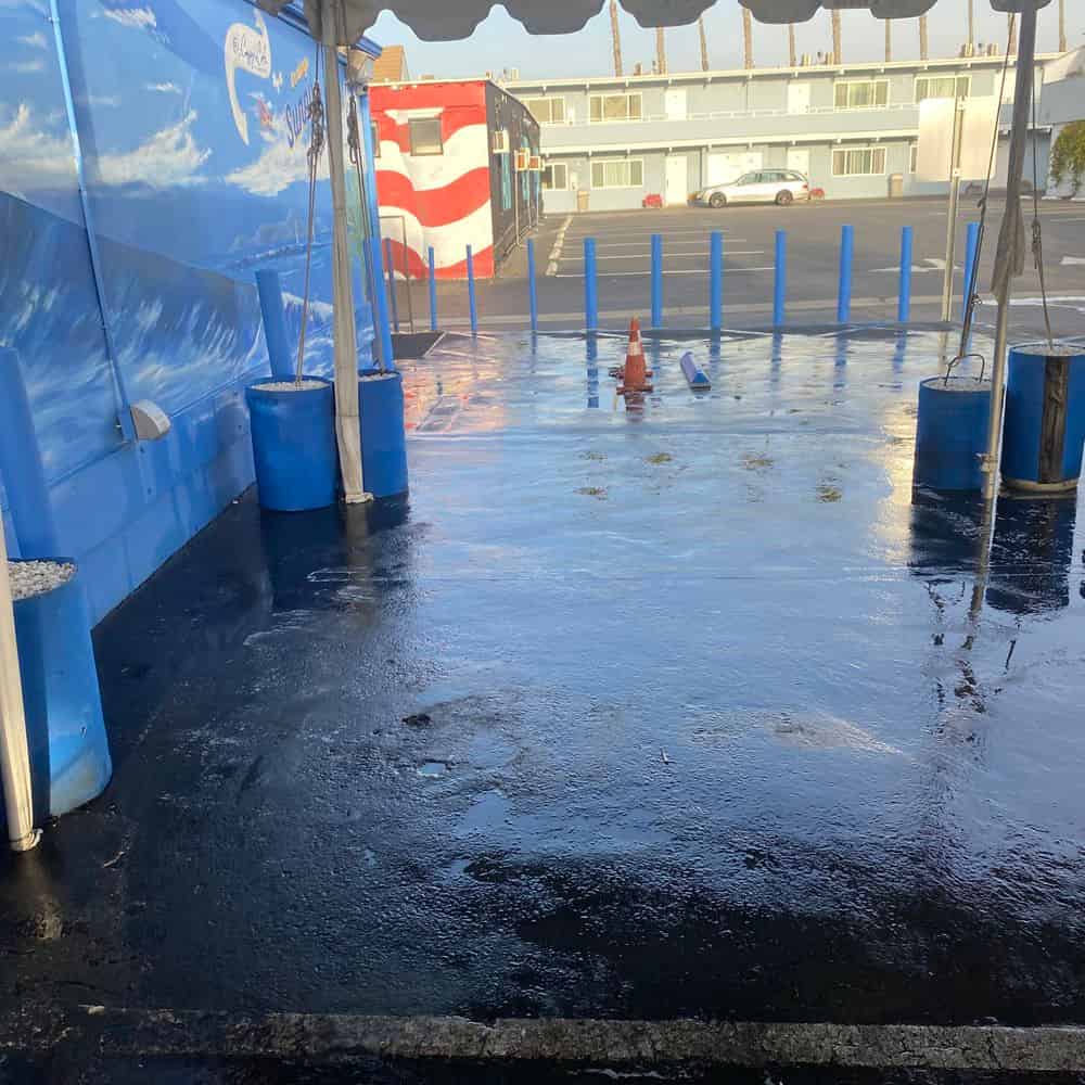 Dumpster Pad Cleaning image