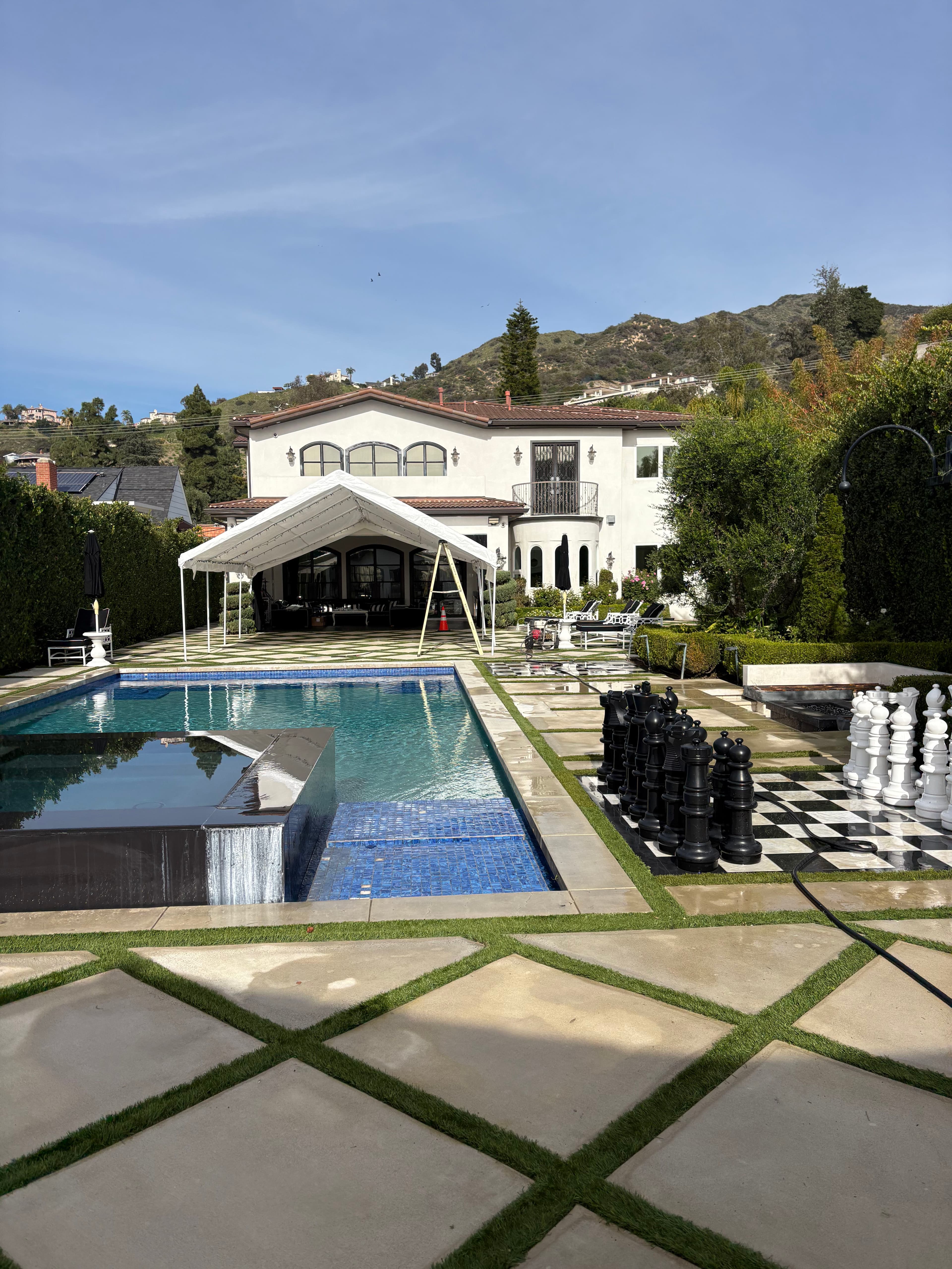 Project Spotless Pool Party Prep with H20 Pressure Washing image